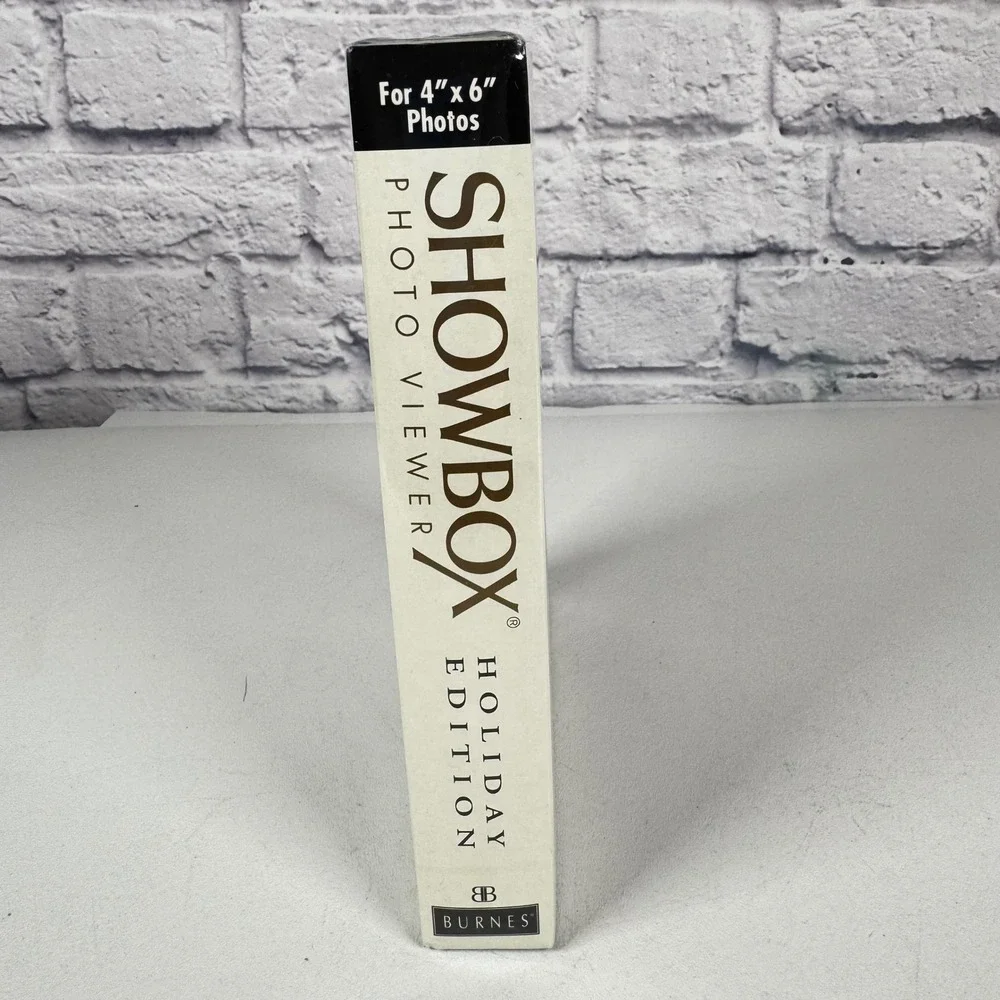 Burnes Showbox Photo Viewer HOLIDAY Cycles 40 Photo 4x6 Vintage NOS Switzerland